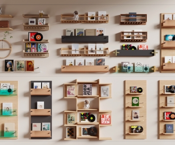 Modern Bookshelf-ID:489593033