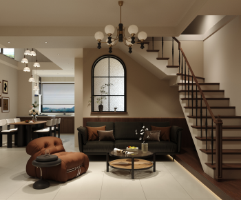 Modern A Living Room-ID:572710029