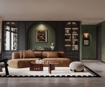 French Style A Living Room-ID:276180035