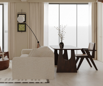 Modern Computer Desk And Chair-ID:979380642