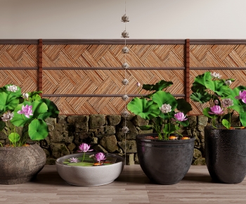 Chinese Style Garden-ID:773308041