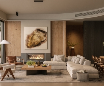 Modern A Living Room-ID:926527982