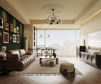 French Style A Living Room-ID:159549764