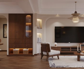 Modern A Living Room-ID:132128957