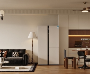 French Style A Living Room-ID:400320055