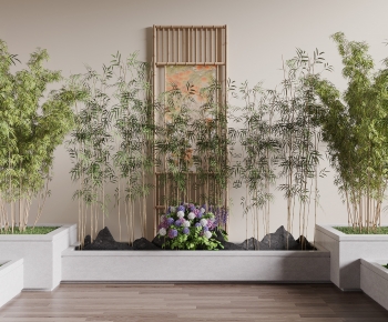 New Chinese Style Plant Landscaping-ID:949021105