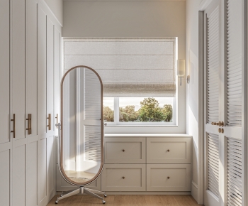 Modern Clothes Storage Area-ID:482296947