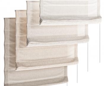 New Chinese Style Roman Curtain-ID:988120082