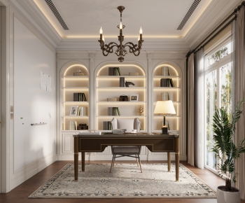 French Style Study Space-ID:786174067