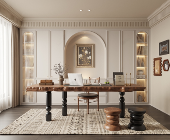 French Style Study Space-ID:764904027