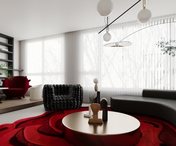 Modern A Living Room-ID:231453906