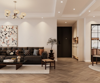 Modern A Living Room-ID:109972006