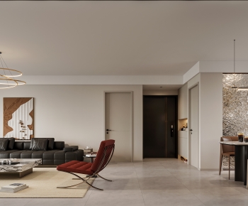 Modern A Living Room-ID:191216953