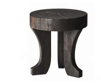 Wabi-sabi Style Stool-ID:751268938
