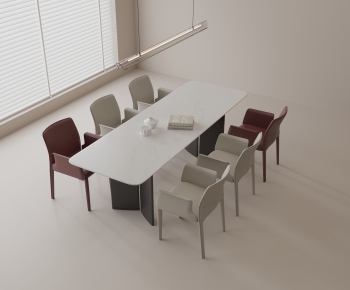 Modern Dining Table And Chairs-ID:995347988