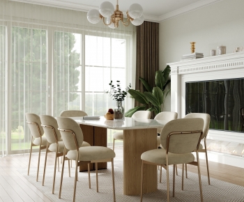 French Style Dining Room-ID:996865997