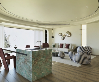 Modern A Living Room-ID:208105096