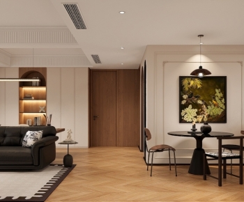 French Style A Living Room-ID:643903977