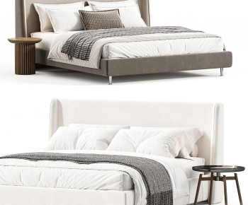 Modern Double Bed-ID:866822966