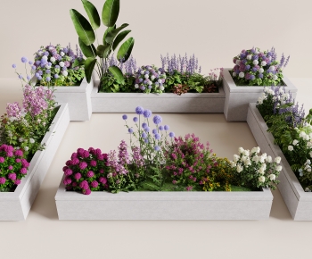 Modern Flower Bed, Flower Bowl, Flower Box-ID:402127038