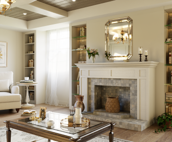 American Style A Living Room-ID:775135048