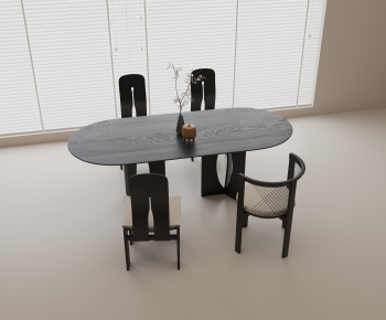 Modern Dining Table And Chairs-ID:739048961