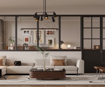 Modern A Living Room-ID:917737965