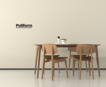 Modern Dining Table And Chairs-ID:596546896
