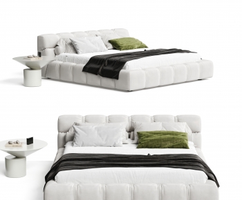 Modern Double Bed-ID:235614063