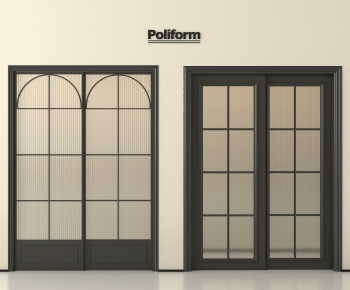French Style Sliding Door-ID:861601113