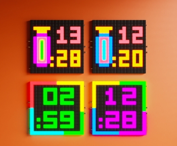 Modern Wall Clock-ID:676445964