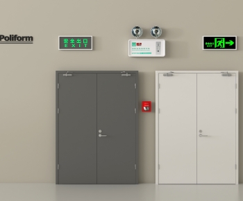 Modern Fire Door-ID:498379959