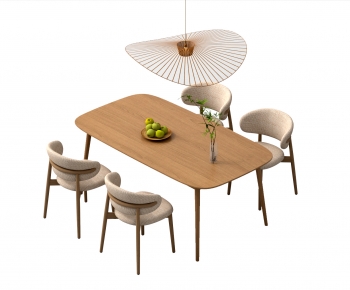 Modern Dining Table And Chairs-ID:617263089