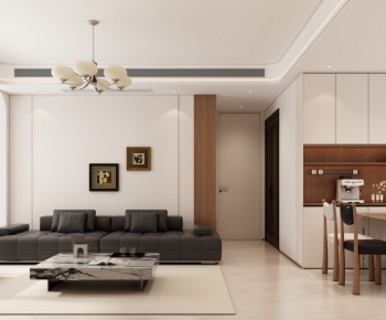 Modern A Living Room-ID:539236072