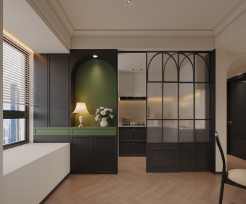 French Style Clothes Storage Area-ID:995790964