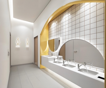 Modern Public Toilet-ID:631212008