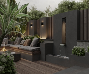 Modern Courtyard/landscape-ID:575457104