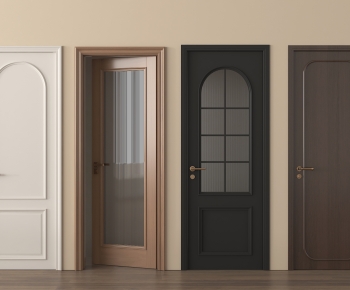 French Style Single Door-ID:615967046