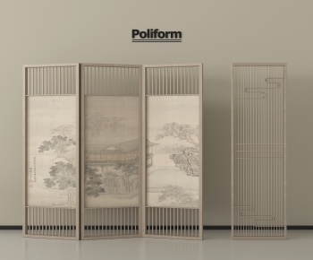 New Chinese Style Wooden Screen Partition-ID:746850979