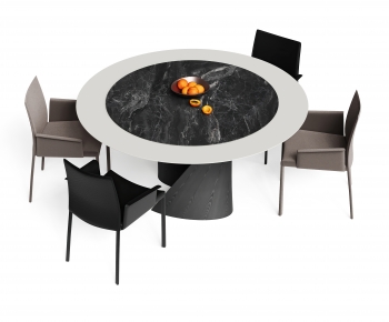 Modern Dining Table And Chairs-ID:819858074