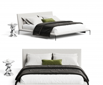 Modern Double Bed-ID:764044054