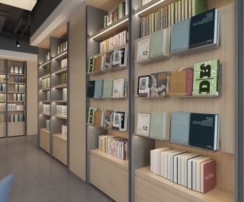 Modern Bookshelf-ID:650697957
