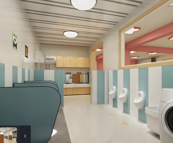 Modern Children's Restroom-ID:433399927