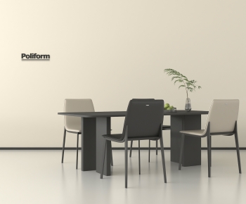 Modern Dining Table And Chairs-ID:294678936