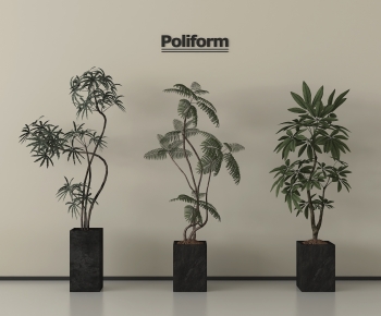 Modern Ground Green Plant Potted Plants-ID:968472007