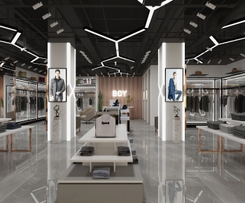 Modern Clothing Store-ID:853960992