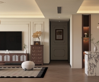 French Style A Living Room-ID:534841063