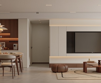 Modern A Living Room-ID:820693978