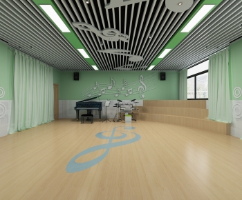 Modern Music Room-ID:346349954