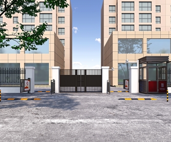 Modern Security Booth-ID:716833115